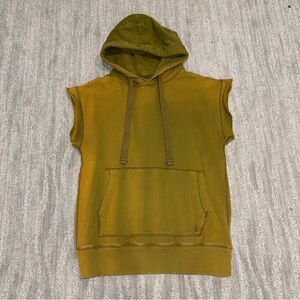 FP Movement by Free People Olive Sleeveless Hoodie